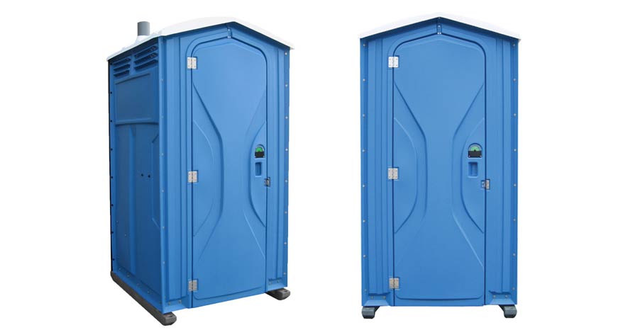 Long-term porta potty units on site in Meridian, Mississippi